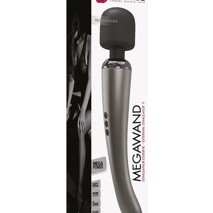 Dorcel Megawand wand vibrator massager - zilver-Erotiekvoordeel.nl