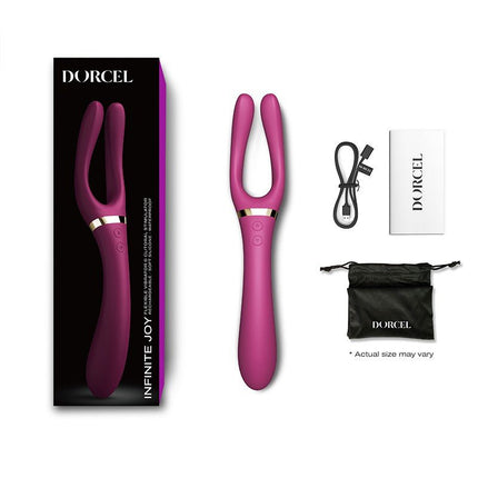 Dorcel Multi Vibrator INFINITE JOY - plum-Erotiekvoordeel.nl