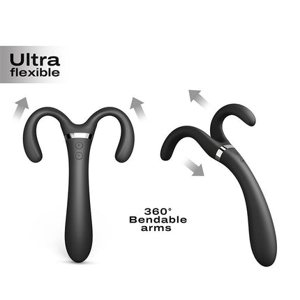 Dorcel Multi Vibrator INFINITE JOY - zwart-Erotiekvoordeel.nl