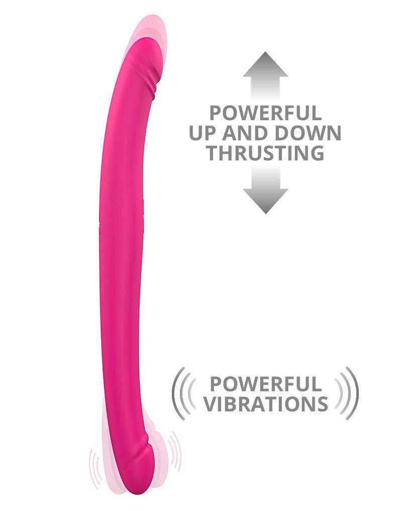 Dorcel Orgasmic Double Do Double Vibrierender und Stodildo - Pink Rimba Winkel Dorcel Orgasmic Double Do Double Vibrierender und Stodildo - Pink Rimba Winkel