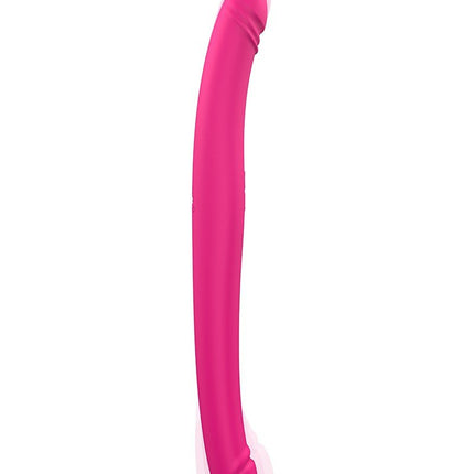 Dorcel Orgasmic Double Do Dubbele Vibrerende en Stotende Dildo - roze - Erotiekvoordeel.nl