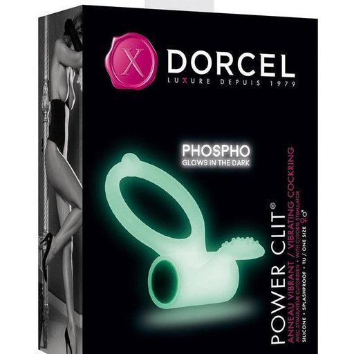 Dorcel Power Clit Glow in the Dark Vibrerende Cockring - Erotiekvoordeel.nl