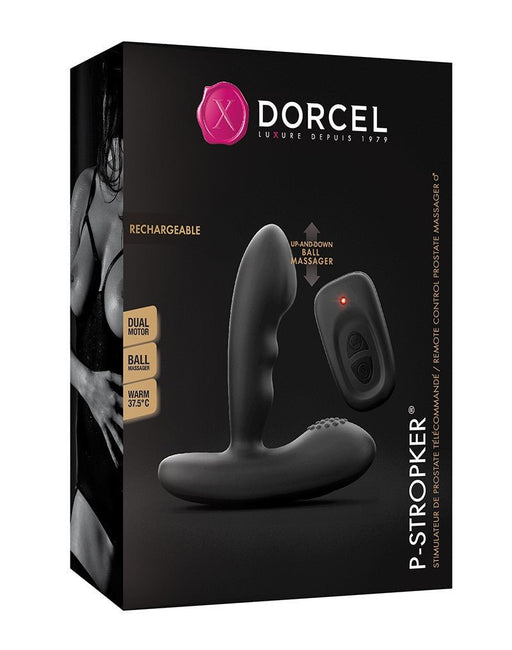 Dorcel Prostaat Vibrator "P-stroker" met afstandsbediening - zwart - Erotiekvoordeel.nl