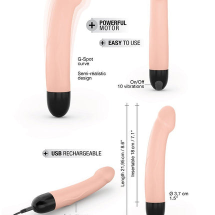 Dorcel Real Vibration M realistische vibrator - blank