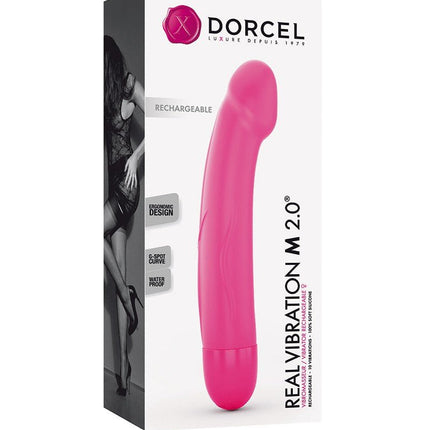 Dorcel Real Vibration M realistische vibrator - roze