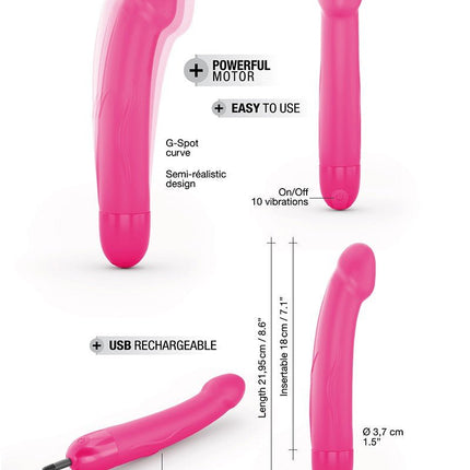 Dorcel Real Vibration M realistische vibrator - roze