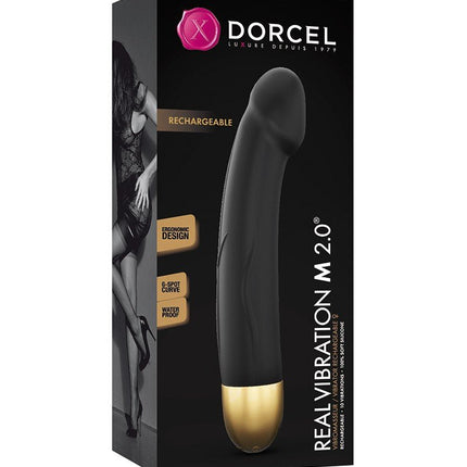 Dorcel Real Vibration M realistische vibrator - zwart