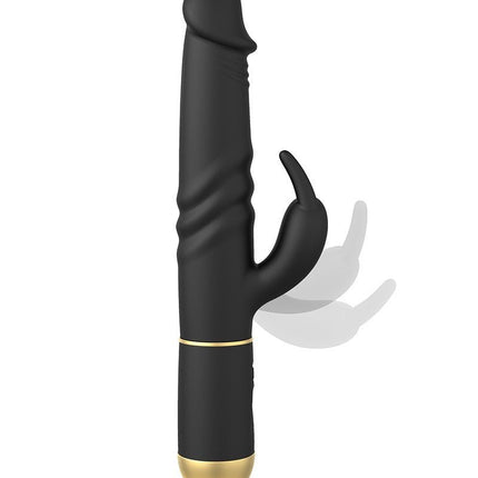 Dorcel Roterende en Stotende Vibrator FURIOUS RABBIT 2.0 - zwart - Erotiekvoordeel.nl