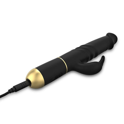 Dorcel Roterende en Stotende Vibrator FURIOUS RABBIT 2.0 - zwart - Erotiekvoordeel.nl