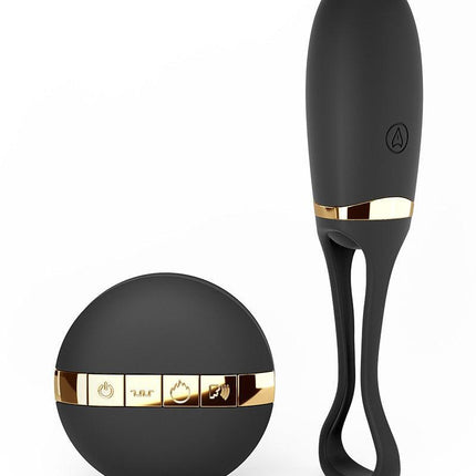 Dorcel Secret Delight Vibrerend ei met voice control - zwart - Erotiekvoordeel.nl