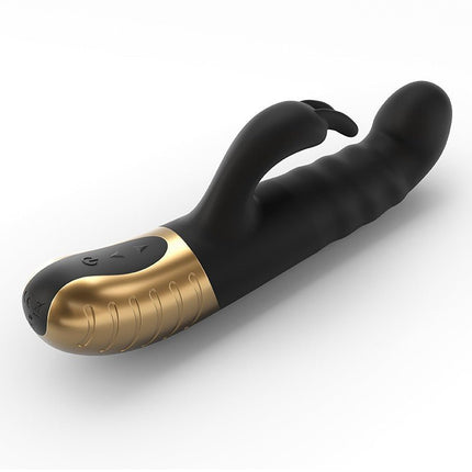Dorcel Stotende Rabbit Vibrator G-stormer - zwart - Erotiekvoordeel.nl