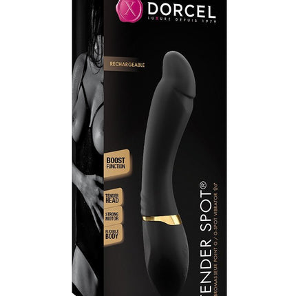 Dorcel Tenderspot Flexibele G-spot Vibrator - zwart - Erotiekvoordeel.nl