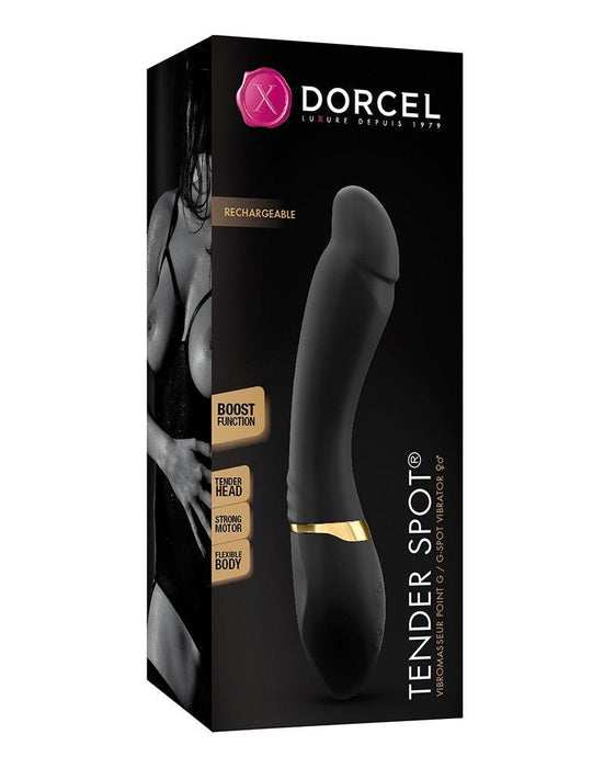 Dorcel Tenderspot Flexibele G-spot Vibrator - zwart - Erotiekvoordeel.nl