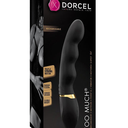 Dorcel Too Much 2.0 Vibrator met 3 motoren - Erotiekvoordeel.nl