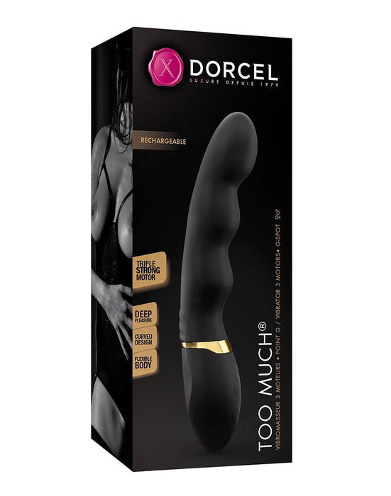 Dorcel Too Much 2.0 Vibrator met 3 motoren - Erotiekvoordeel.nl
