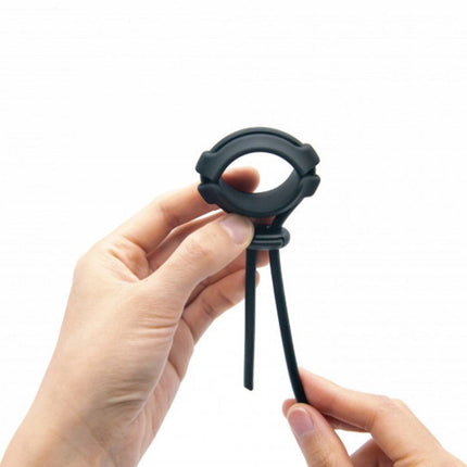 Dorcel Verstelbare Siliconen cockring FIT RING - zwart - Erotiekvoordeel.nl