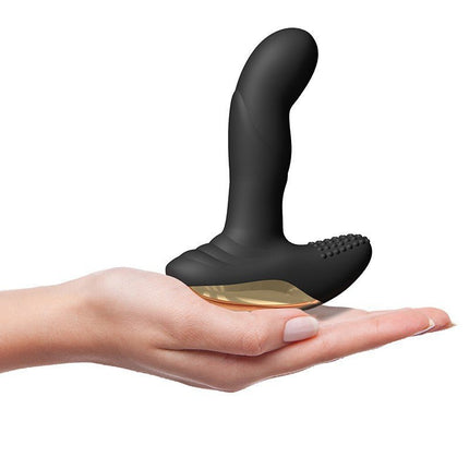 Dorcel Verwarmende Prostaat Vibrator P-FINGER met afstandsbediening - zwart - Erotiekvoordeel.nl