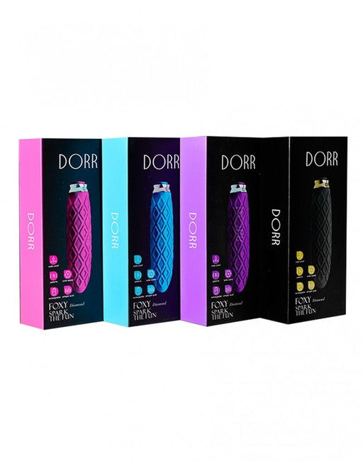 Dorr Foxy Diamond Mini vibrator - roze - Erotiekvoordeel.nl