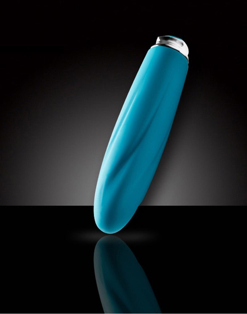 Dorr Foxy Twist Mini vibrator - turquoise - Erotiekvoordeel.nl