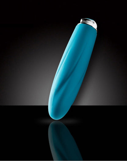 Dorr Foxy Twist Mini vibrator - turquoise - Erotiekvoordeel.nl