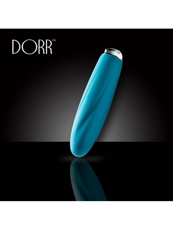 Dorr Foxy Twist Mini vibrator - turquoise - Erotiekvoordeel.nl