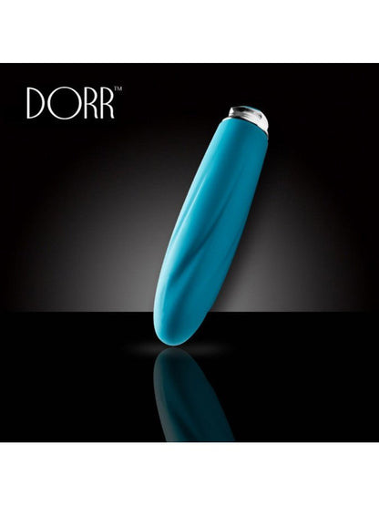 Dorr Foxy Twist Mini vibrator - turquoise - Erotiekvoordeel.nl