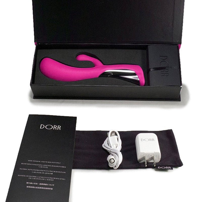 Dorr Iora Dual Action Tarzan vibrator - roze - Erotiekvoordeel.nl