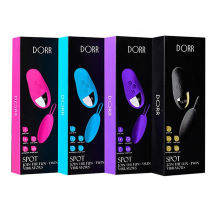 Dorr Spot vibrerend Eitje plus Opleg vibrator - paars - Erotiekvoordeel.nl