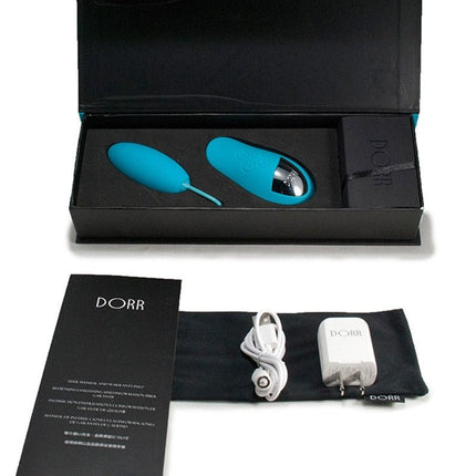 Dorr Spot vibrerend Eitje plus Oplegvibrator - turquoise - Erotiekvoordeel.nl