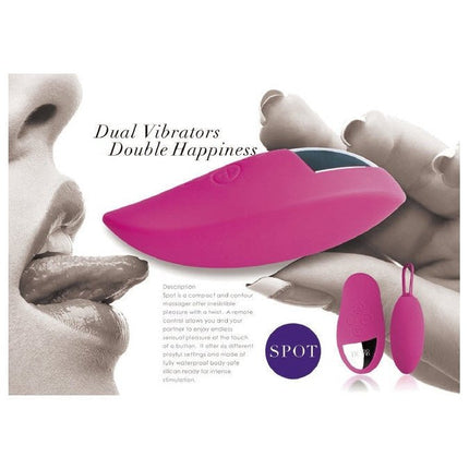 Dorr Spot vibrerend Eitje plus Oplegvibrator - turquoise - Erotiekvoordeel.nl