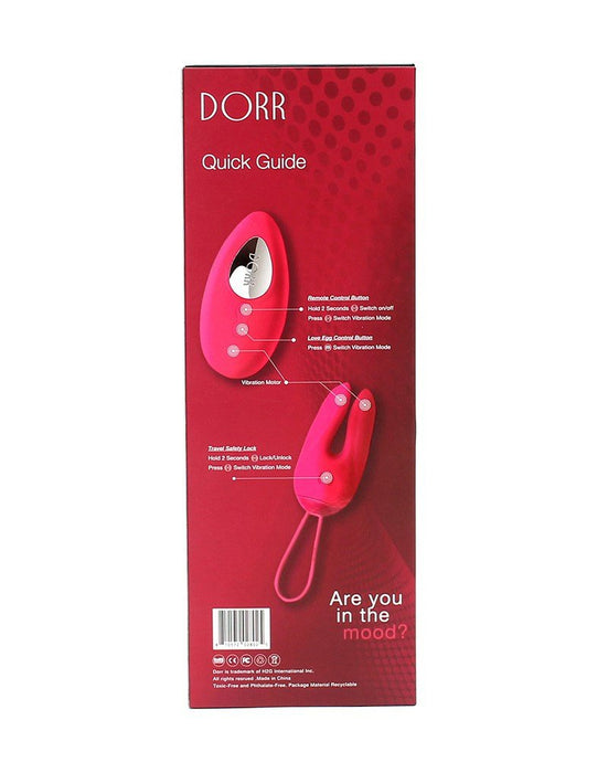 Dorr rabbit vibrerend eitje + opleg vibrator OZZY - roze - Erotiekvoordeel.nl