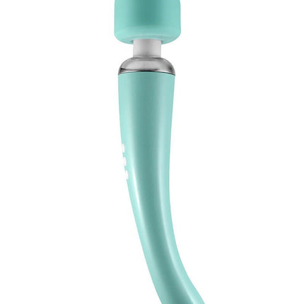 Elegance Wand Vibrator oplaadbaar - turquoise - Erotiekvoordeel.nl