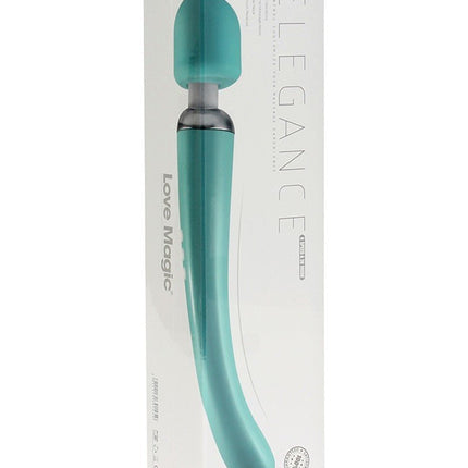 Elegance Wand Vibrator oplaadbaar - turquoise - Erotiekvoordeel.nl