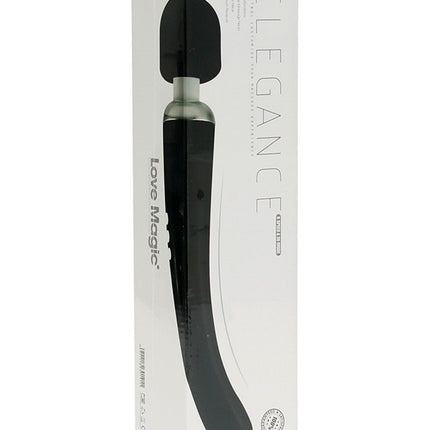 Elegance Wand Vibrator - oplaadbaar - zwart - Erotiekvoordeel.nl