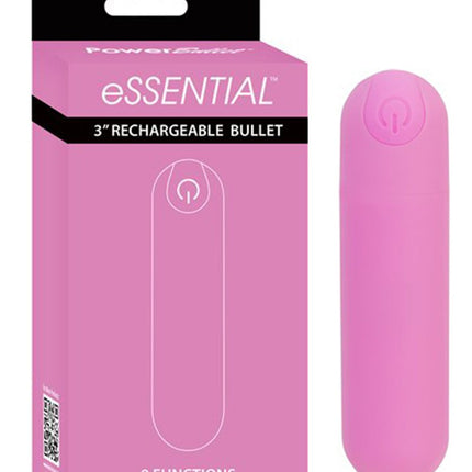 Essential Power Bullet - Mini Vibrator - Roze-Erotiekvoordeel.nl