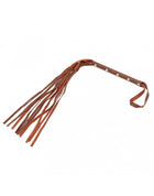 Flogger zweep 62 cm - bruin - Erotiekvoordeel.nl