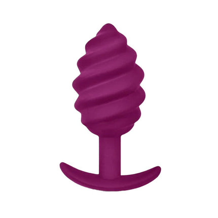 G-Vibe G-plug Twist Buttplug - paars-Erotiekvoordeel.nl