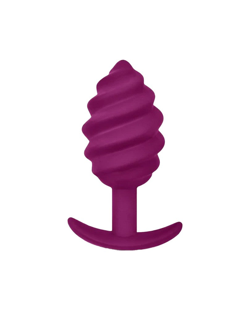 G-Vibe G-plug Twist Buttplug - paars-Erotiekvoordeel.nl