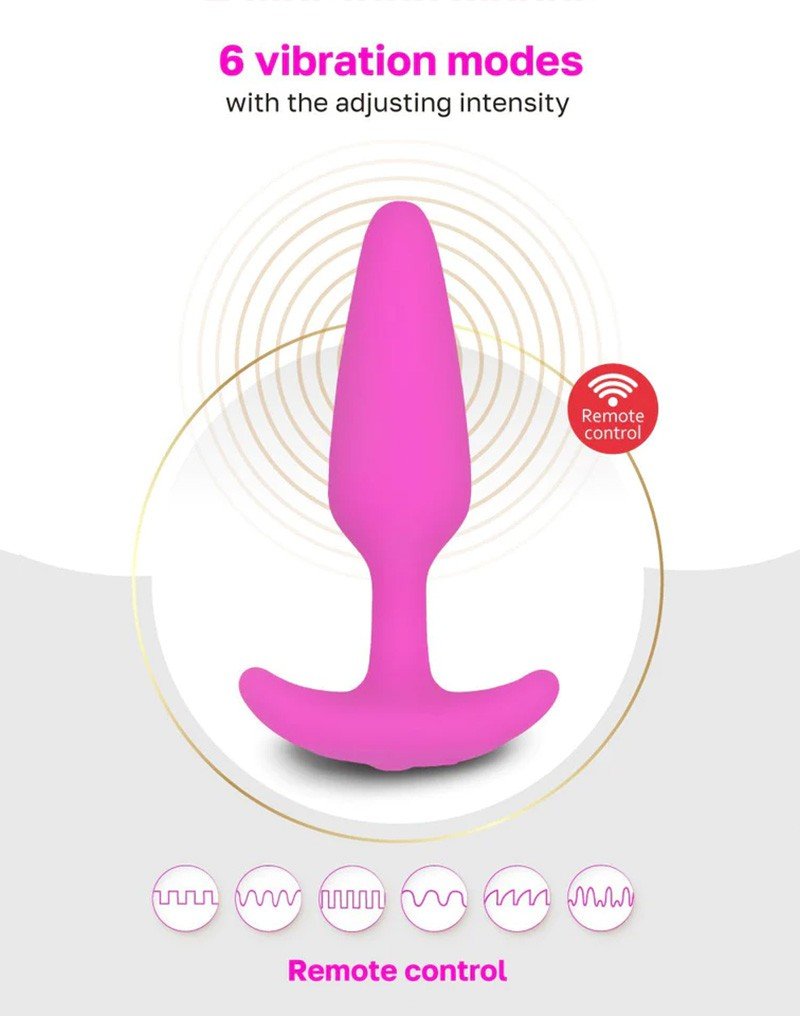 G-Vibe G-plug Vibrerende Buttplug - large - roze-Erotiekvoordeel.nl