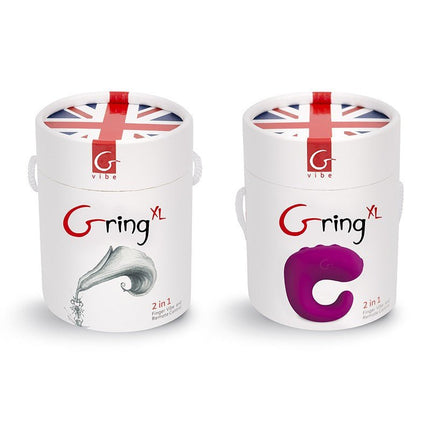 G-Vibe G-ring Vinger Vibrator XL - roze - Erotiekvoordeel.nl