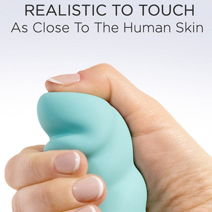 G-Vibe - Gjack2 Geribbelde Bioskin Vibrator - Zwart-Erotiekvoordeel.nl