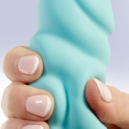G-Vibe - Gjack2 Geribbelde Bioskin Vibrator - Zwart-Erotiekvoordeel.nl