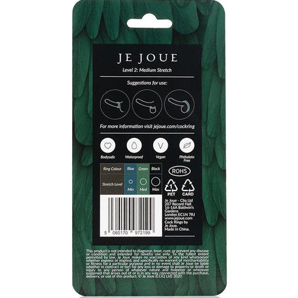 Je Joue C-Ring Medium Stretch Siliconen Cockring - groen-Erotiekvoordeel.nl