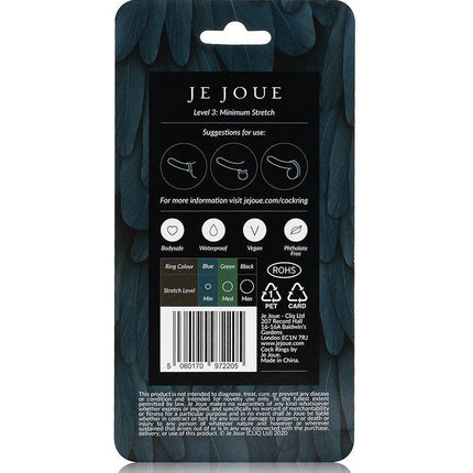 Je Joue C-Ring Minimum Stretch Siliconen Cockring - blauw-Erotiekvoordeel.nl