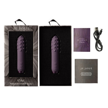 Je Joue - Duet - Bullet Vibrator - Paars-Erotiekvoordeel.nl