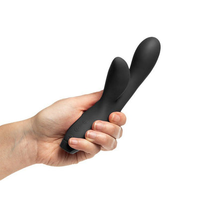 Je Joue Flexibele Rabbit Tarzan Vibrator HERA FLEX - zwart-Erotiekvoordeel.nl