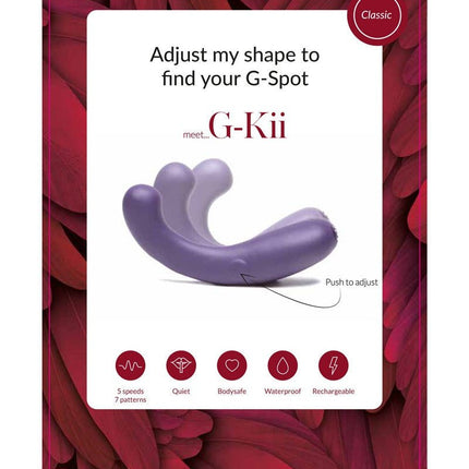 Je Joue G-Kii G-spot Vibrator - zwart - Erotiekvoordeel.nl