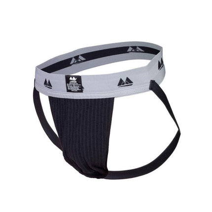 Jockstrap heren string - tailleband 2 inch- zwart - Erotiekvoordeel.nl