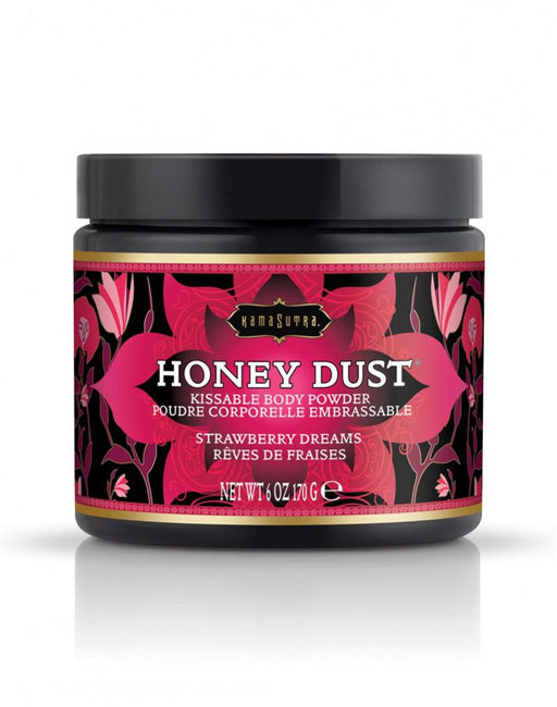 Kamasutra Honey Dust Body Talc - Strawberry Dreams - Erotiekvoordeel.nl