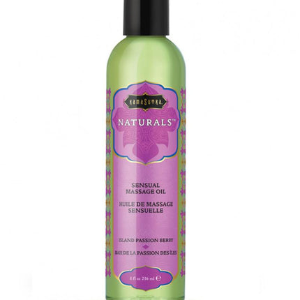 Kamasutra Naturals Massageolie Island Passion Berry - Erotiekvoordeel.nl